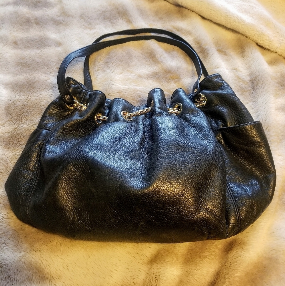 Michael Kors black handbag purse